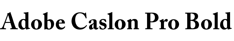 Font Similar To Adobe Caslon Pro