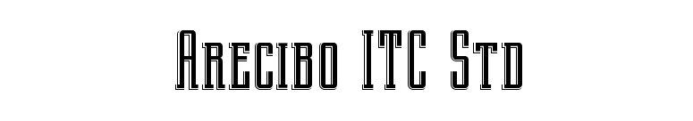 FontsMarket.com - Download Arecibo ITC Std font for FREE
