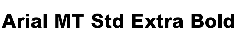 Fontsmarket Com Download Arial Mt Std Extra Bold Font For Free