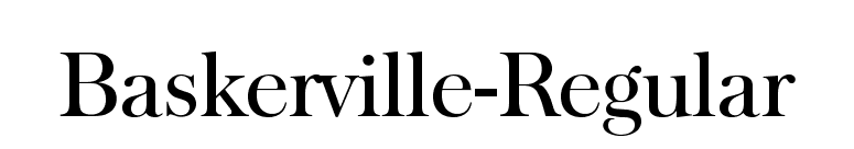 baskerville regular font free download
