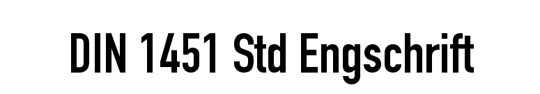 din 1451 std engschrift font free download