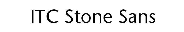 FontsMarket com Download ITC Stone Sans font for FREE