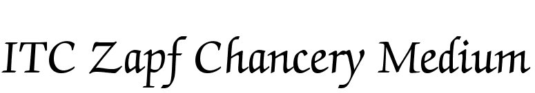 Itc Zapf Chancery Free Download