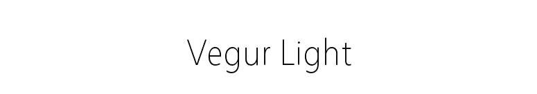 Ældre borgere Arving farvning FontsMarket.com - Download Vegur Light font for FREE